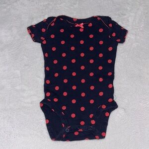 (3 for $10)  Carters Polka Dot bodysuit  Onesie